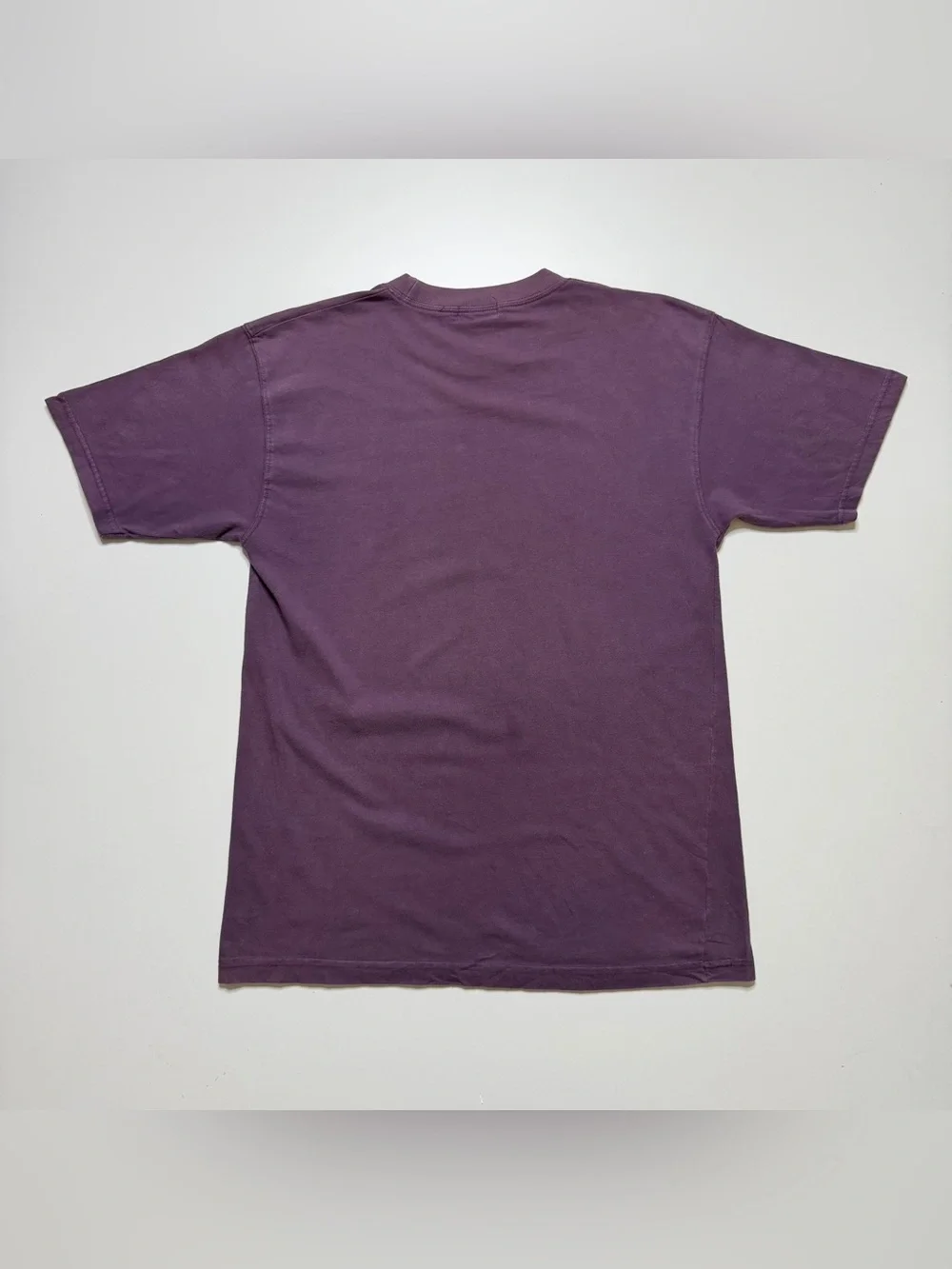 Vintage Jean Paul Gaultier Logo Short Sleeve Tee Purple Faded Y2K - Picture 2 of 6